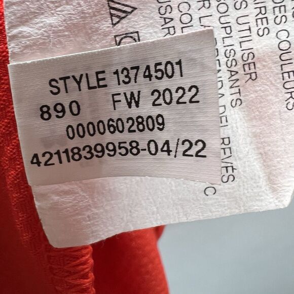 Under Armour Sport Sleeveless Hoodie Mens Size Medium Orange Back Zipper Pocket - Picture 10 of 13